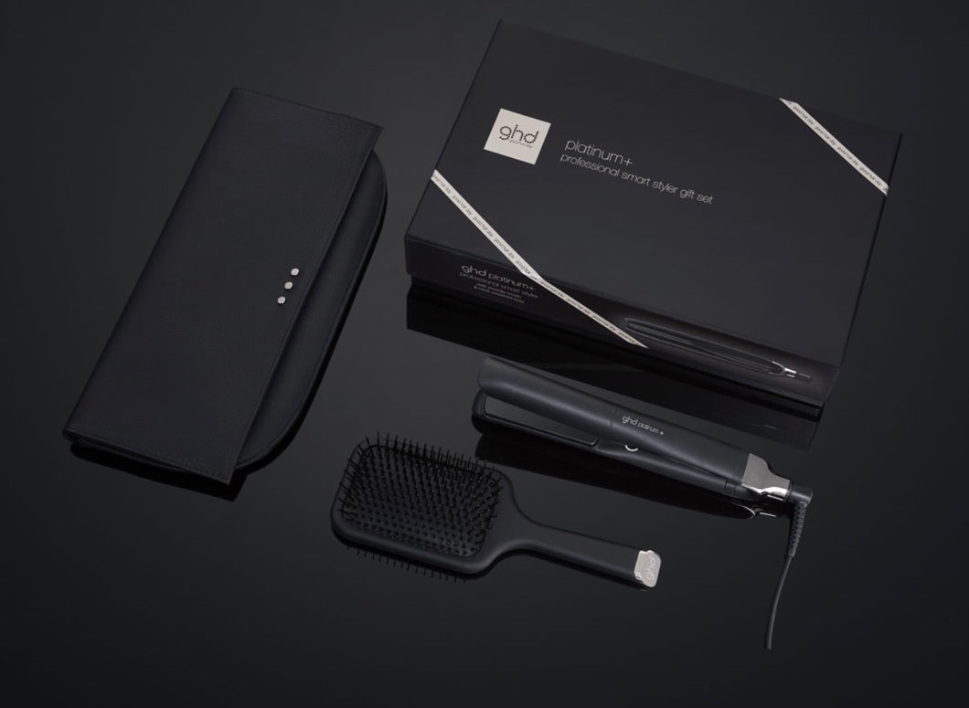 GHD PLATINUM+ SMART STYLER GIFT SET IN BLACK