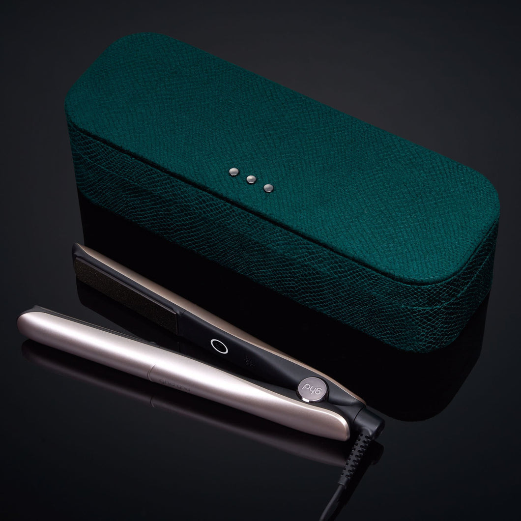 GHD GOLD HAIR STRAIGHTENER IN WARM PEWTER