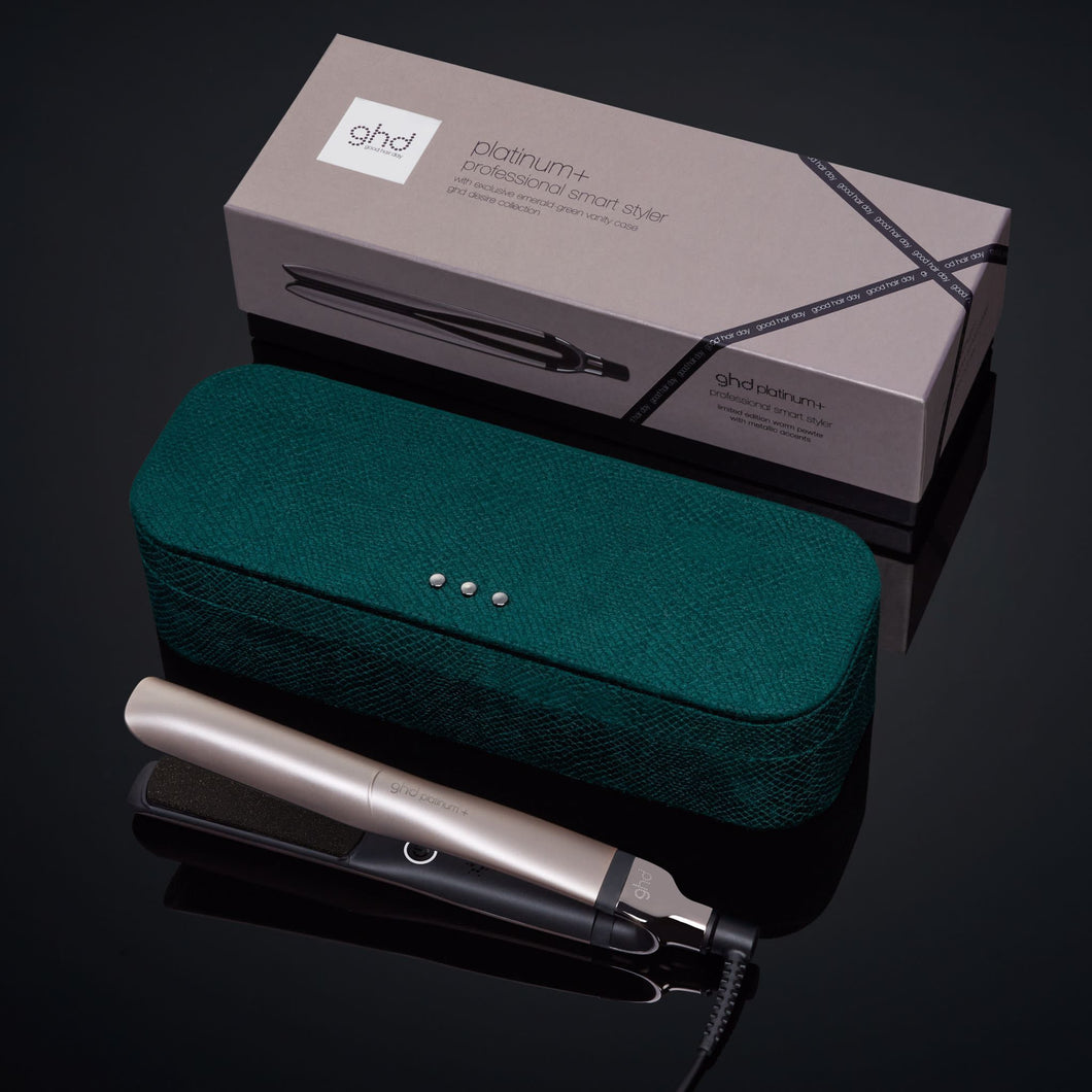 GHD PLATINUM+ HAIR STRAIGHTENER IN WARM PEWTER